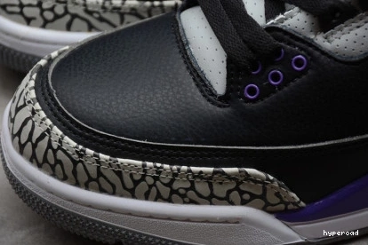 Hyperoad BLACK 3 JORDAN RETRO - PURPLE COURT 0721